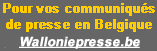 communiqué de presse belgique